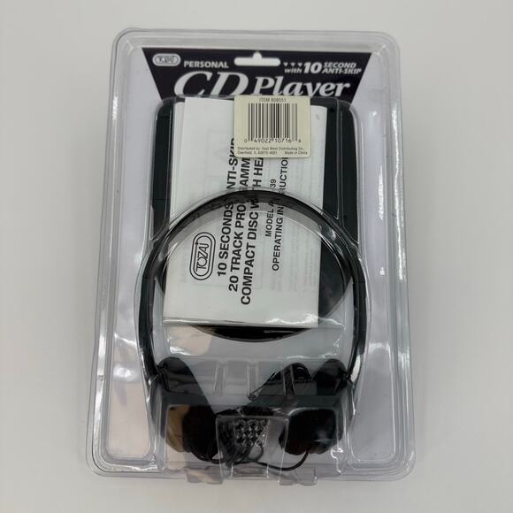 Vintage Tozai ATC-39 Personal CD Player & Headphones Sealed / New - Picture 4 of 6